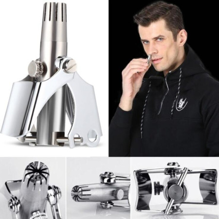 Manual Nose and Ear Hair Trimmer
